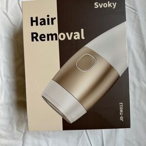Svoky Hair Removal Device - Gold and White
